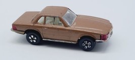 Vintage Playart Mercedes Benz 350SL Brown Vintage Diecast 1980s - £13.17 GBP