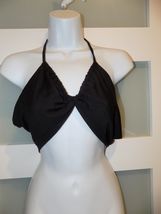 SHEIN Black Tie Up Halter Top Size M Women's NWOT - $12.60