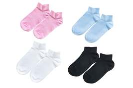 tittimitti® 98% ORGANIC COTTON Kid's Ankle Socks (5-pack). Ages 5 Through 12. - £23.97 GBP