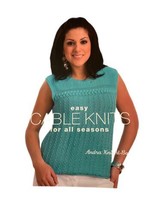Easy Cable Knits for All Seasons by Knight-Bowman, Andra Knitting Book New - £5.09 GBP