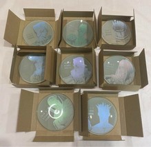 Ichiban Kuji JoJo&#39;s Bizarre Adventure G Prize 8 Types Glass Plate Full Complete - £49.46 GBP