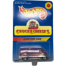 VTG NIP Hot Wheels Chuck E Cheese Promo  Custom Van Purple Limited Edition 1996 - £38.91 GBP