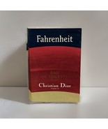 VINTAGE Christian Dior Fahrenheit EDT 1.5 ml / .05 oz Authentic With Card - €14,84 EUR
