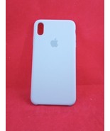 Genuine Apple Silicone Case for iPhone XS Max Lavender Grey - $242.67 MXN