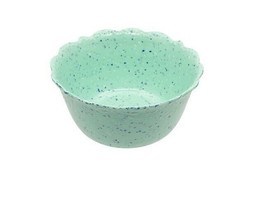 Four (4) Pioneer Woman ~ Juliette ~ Teal Colored ~ 6.5&quot; Melamine Cereal Bowls - £23.91 GBP