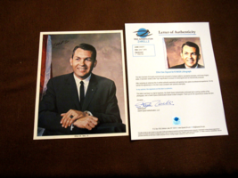 Elliot See 1962 Nasa Gemini Pilot Signed Auto Vintage Color Litho Photo Zarelli - £1,159.86 GBP