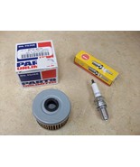 Oil Filter &amp; NGK DR8ESL Spark Plug For 1990-1997 Honda TRX200D TRX 200D ... - £7.82 GBP
