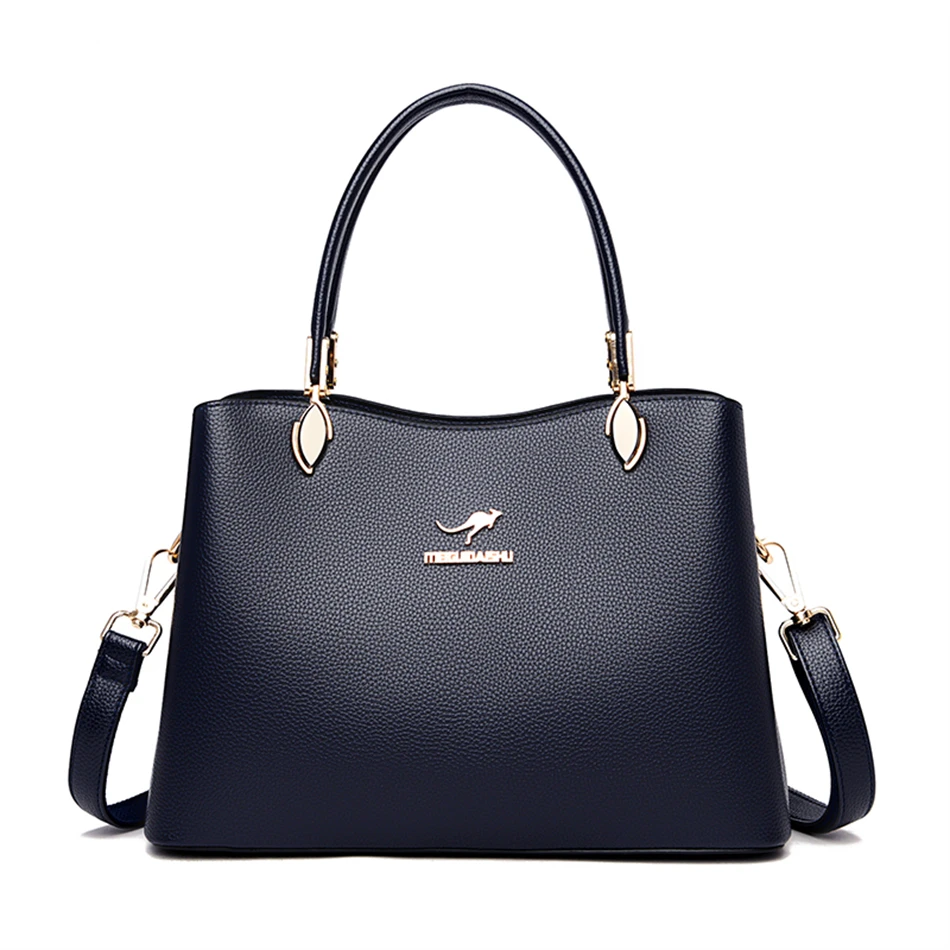 Autumn and Winter Crossbody Bag for Women Elegant 3 Layers Handbag and Purse Lad - £41.69 GBP