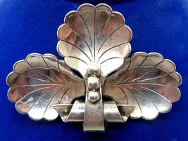 Large La Paglia Sterling Leaf Pin #133 (#J3626) - $222.75