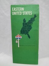 Vintage 1967 Eastern United States Standard Oil Division Travel Map - £7.77 GBP
