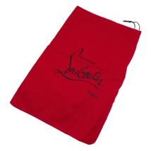 Christian Louboutin Red Shoe Handbag Dust Bag 8 x 12&quot; Authentic - £18.16 GBP