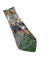 Tango By Max Raab Americana Series Match Point Tennis Novelty Silk Necktie - $23.33 CAD