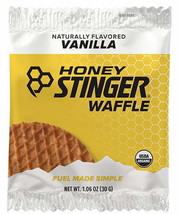 Honey Stinger Energy Waffles 12 Pack [Vanilla Flavored] 1.06oz Each - £20.70 GBP