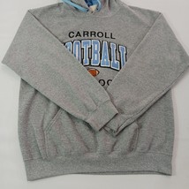 NEFF Carroll Football Bulldog Hoodie Men's Size Medium Gray Pullover Sweatshirt image 11