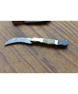 damascus custom made folding knife Laguiole Type From The Eagle Collecti... - $553.18 MXN