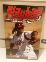 Luis De La Cruz Lake Elsinore Storm Authentic Autograph Playball Program - $4.94