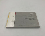 2006 Nissan Altima Owners Manual K02B20004 - £21.25 GBP