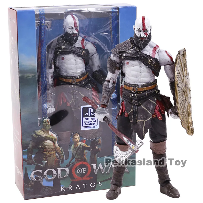 NECA PS4 God of War Kratos PVC Action Figure Collectible Model Toy - £25.32 GBP+