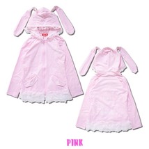 Punk Lolita Pink Alice Gothic Harajuku Style Women&#39;s Bunny Ear Hoodie  -... - $50.00
