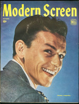 Modern Screen 1945 OCT-FRANK SINATRA-ERROL Flynn Vf - £81.43 GBP