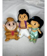 Just Play Disney Aladdin Princess Bean Plush Doll Jasmine Abu - $12.00
