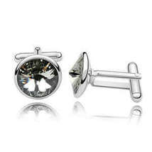 Austrian Element Sparkling Crystal Swank Cufflinks - £29.82 GBP