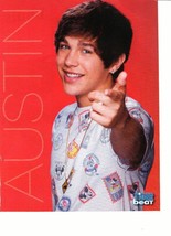 Austin Mahone teen magazine pinup clipping pointing at you Popstar Twist - $3.50