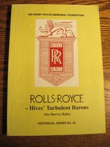 Rolls-Royce - Hives&#39; Turbulent Barons, Memorial Foundation, Harvey Bailey - $39.60