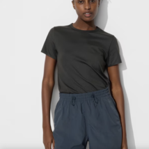 UNIQLO Women&#39;s Ultra Stretch AIRism Short Sleeve T-Shirts - Black (09) - $19.98