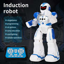 Mechanical War Police Early Education Intelligent Robot Electric Singing Infrare - £41.08 GBP