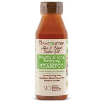 Creme of Nature Aloe &amp; Black Castor Oil Shampoo 12 oz - £9.61 GBP