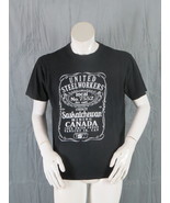 Graphic T-shirt - United Steel Workers Saskatchewan JD Logo - Men&#39;s Large - $48.02 CAD