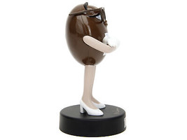 Brown M&amp;M&#39;s 4 Diecast Figurine Metalfigs Series Jada - £23.79 GBP