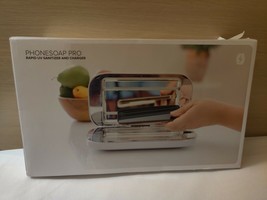 NEW PhoneSoap Pro UV Sanitizer And Charger White $120+ - £67.26 GBP