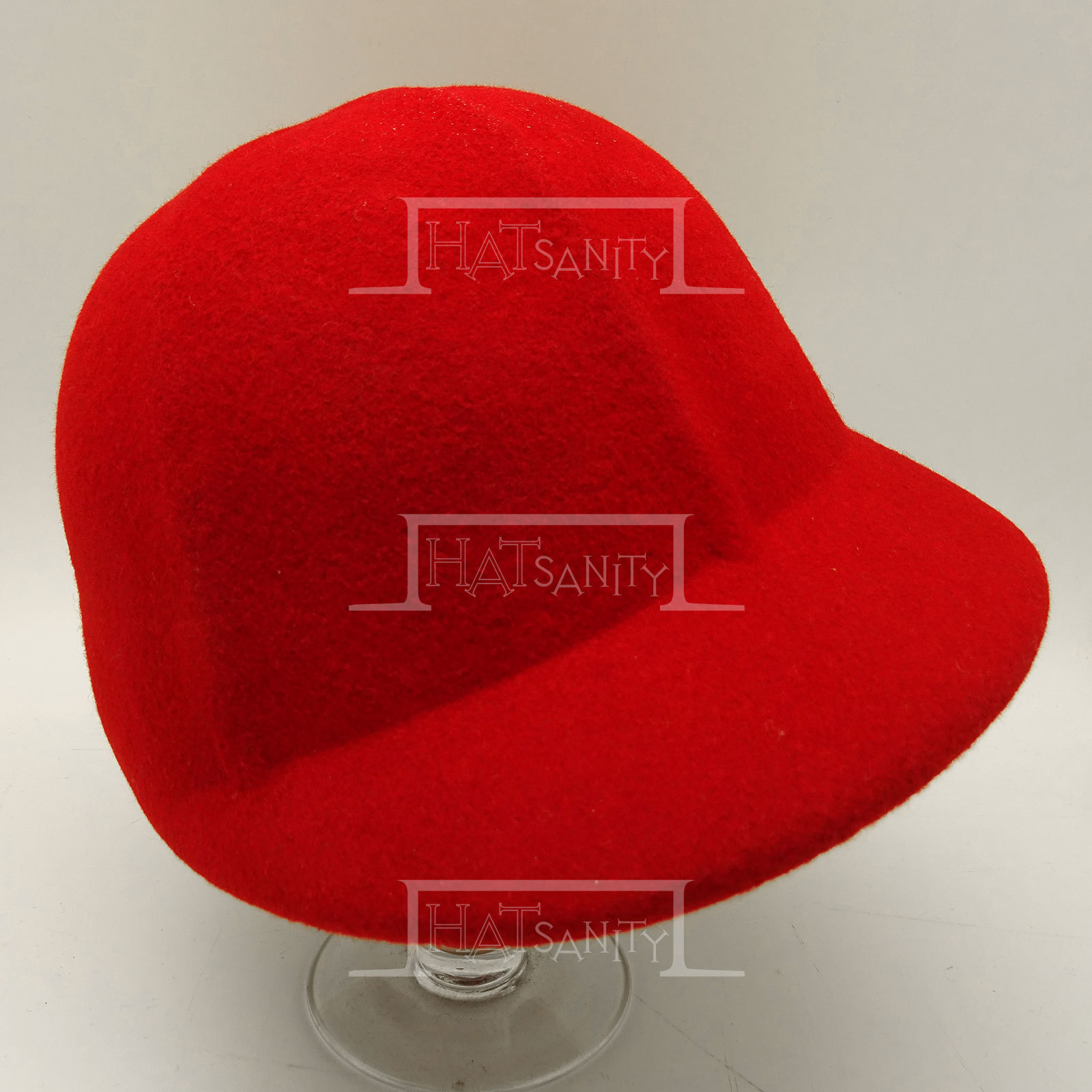 HATsanity Women's Fashion Wool Felt Casquette Riding Cap - Multicolors