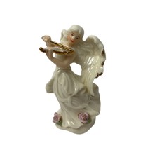 Cosmos Gifts Fine Jade Porcelain Angel Playing Violin - £8.22 GBP