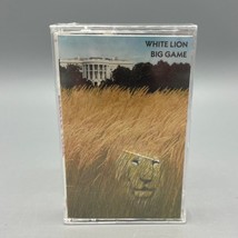 White Lion &quot;Big Game&quot; Cassette Tape 1989 Atlantic Recording Corp Glam Metal - £15.63 GBP