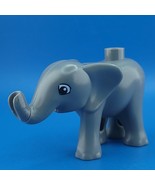 Lego Duplo Baby Elephant Figure Gray Zoo Safari Ark Circus Animal Minifi... - $9.89