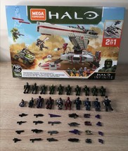 Halo Mega Construx Defense Point Showdown Set + 20 Additional Figures &amp; ... - £93.72 GBP