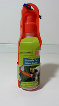 Naturetrek Orange Portable Pet Dog Water Bottle 1 Set Included - £4.01 GBP