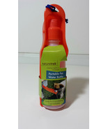 Naturetrek Orange Portable Pet Dog Water Bottle 1 Set Included - £3.91 GBP