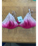Free People Womens Bra Size 32C Pink/White-Brand New-SHIPS N 24 HOURS - $47.52