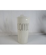 Rae Dunn COFFEE Tall Travel Tumbler Coffee/Tea Cup Mug Artisan Collection - €12,16 EUR