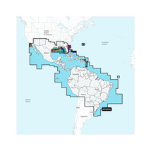 Garmin Navionics Vision+ NVSA004L -Mexico, the Caribbean to Brazil - Inland  Coa - £203.60 GBP