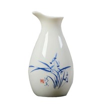 Ceramic Japanese Sake Pot Porcelain Sake Bottle Traditional Liquor Wine Jug #07( - £26.23 GBP