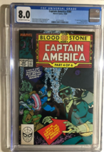 Captain America #360 (1989) The Bloodstone Hunt Part 4 Cgc 8.0 - £38.79 GBP