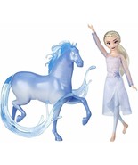 Disney Frozen 2 Elsa Fashion Doll &amp; Nokk Figure Inspired by Frozen 2, Ha... - £29.02 GBP