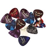 Fender Premium Picks Sampler - 12 Pack Includes Thin,, Austin Bazaar Exc... - $35.99