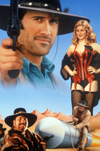Bruce Campbell and Kelly Rutherford in adventures of brisco COunry Jr. artwor 24 - $23.99