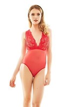 Anais Margaritha Red Body Sensual Damen-Bodysuit Fühlen Sie sich sexy un... - $65.71